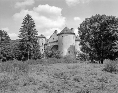 Vue générale depuis l'ouest. © Région Bourgogne-Franche-Comté, Inventaire du patrimoine