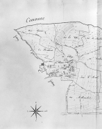 Plan cadastral. © Région Bourgogne-Franche-Comté, Inventaire du patrimoine