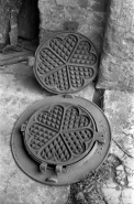 Gaufrier à 5 cours adaptable sur cuisinière. © Région Bourgogne-Franche-Comté, Inventaire du patrimoine