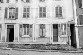 Détail de la façade antérieure. © Région Bourgogne-Franche-Comté, Inventaire du patrimoine