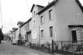 Vue des immeubles. © Région Bourgogne-Franche-Comté, Inventaire du patrimoine