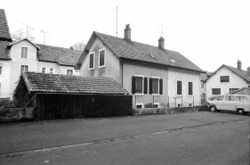 Maison jumelée : façade postérieure. © Région Bourgogne-Franche-Comté, Inventaire du patrimoine