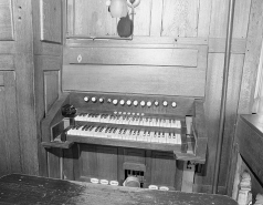 Console vue de face. © Région Bourgogne-Franche-Comté, Inventaire du patrimoine