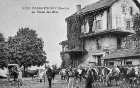 Vue d'ensemble, limite 19e siècle 20e siècle. © Région Bourgogne-Franche-Comté, Inventaire du patrimoine