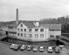 Constructions le long du canal (entre deux passerelles) élévations ouest. © Région Bourgogne-Franche-Comté, Inventaire du patrimoine