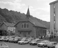 Façade antérieure et façade latérale droite. © Région Bourgogne-Franche-Comté, Inventaire du patrimoine