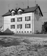Elévation rue des Graviers. © Région Bourgogne-Franche-Comté, Inventaire du patrimoine