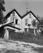Façade postérieure. © Région Bourgogne-Franche-Comté, Inventaire du patrimoine