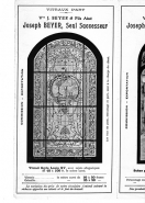 Publicité. Vitrail : ostensoir, calice,... © Région Bourgogne-Franche-Comté, Inventaire du Patrimoine