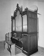 Vue d'ensemble, de trois quarts droite. © Région Bourgogne-Franche-Comté, Inventaire du patrimoine