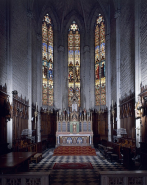 Vue générale du choeur. © Région Bourgogne-Franche-Comté, Inventaire du patrimoine