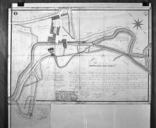 Plan géométrique du haut fourneau de Dampierre. © Région Bourgogne-Franche-Comté, Inventaire du patrimoine