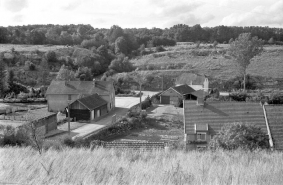 Vue d'ensemble depuis une hauteur. © Région Bourgogne-Franche-Comté, Inventaire du patrimoine