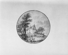 Dessin d'un moulin. © Région Bourgogne-Franche-Comté, Inventaire du patrimoine