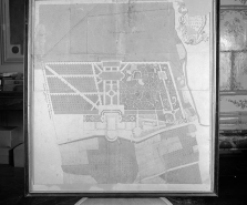 [Plan] du château et jardin d'Etupes [..], 18e siècle (?). © Région Bourgogne-Franche-Comté, Inventaire du patrimoine