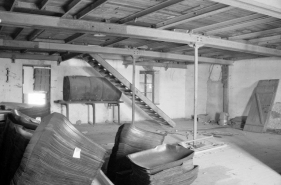 Ancien atelier de fabrication (b2) : pièce au 2e étage. © Région Bourgogne-Franche-Comté, Inventaire du patrimoine