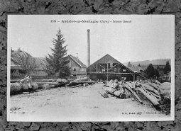 Andelot-en-Montagne (Jura) - Scierie Benoît. © Région Bourgogne-Franche-Comté, Inventaire du patrimoine