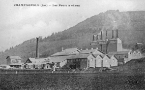 Champagnole (Jura) - Les Fours à chaux. © Région Bourgogne-Franche-Comté, Inventaire du patrimoine