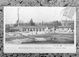 Saint-Amour (Jura) - Entrepôt, Scierie et Ateliers de la Marbrerie Célard. © Région Bourgogne-Franche-Comté, Inventaire du patrimoine