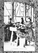 Saint-Claude - Polisseuse de Pipes. © Région Bourgogne-Franche-Comté, Inventaire du patrimoine