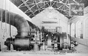 Intérieur de l'Usine Electrique du Saut-Mortier. © Région Bourgogne-Franche-Comté, Inventaire du patrimoine