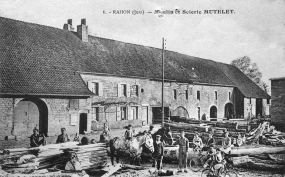Rahon (Jura) - Moulin et Scierie Mutelet. © Région Bourgogne-Franche-Comté, Inventaire du patrimoine