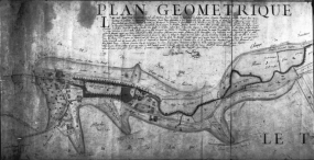 Plan de la forge de Baignes. © Région Bourgogne-Franche-Comté, Inventaire du patrimoine