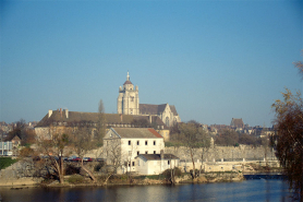 Vue d'ensemble, depuis le Grand Pont. © Région Bourgogne-Franche-Comté, Inventaire du patrimoine