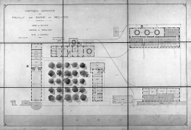 Compagnie Céramique de Pouilly-sur-Saône et Belvoye. Usine de Belvoye. Fabrique de porcelaine. Plan d'ensemble. © Région Bourgogne-Franche-Comté, Inventaire du patrimoine
