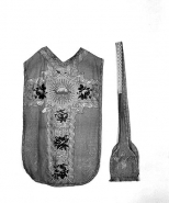 La chasuble et l'étole. © Région Bourgogne-Franche-Comté, Inventaire du patrimoine