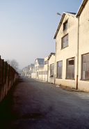 Murs pignons sud de l'atelier de fabrication (9), depuis l'est. © Région Bourgogne-Franche-Comté, Inventaire du patrimoine