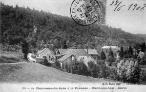 De Clairvaux-du-Jura à la Frasnée - Moulin-sous-Nans - Scieries. © Région Bourgogne-Franche-Comté, Inventaire du patrimoine