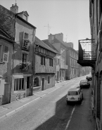 Façade antérieure : de trois quarts gauche. © Région Bourgogne-Franche-Comté, Inventaire du patrimoine