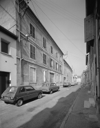 Façade antérieure de trois quarts gauche. © Région Bourgogne-Franche-Comté, Inventaire du patrimoine