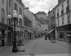 Vue de la rue Thiers en direction de la rue Vanoise. © Région Bourgogne-Franche-Comté, Inventaire du patrimoine