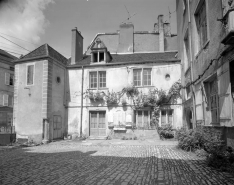 Aile gauche sur cour. © Région Bourgogne-Franche-Comté, Inventaire du patrimoine