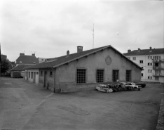 Extension de la caserne : vue d'ensemble du bâtiment gauche. © Région Bourgogne-Franche-Comté, Inventaire du patrimoine