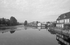 Vue d'ensemble, depuis le pont. © Région Bourgogne-Franche-Comté, Inventaire du patrimoine
