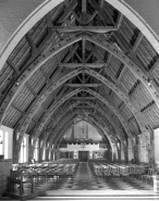 La nef vue depuis le choeur. © Région Bourgogne-Franche-Comté, Inventaire du patrimoine