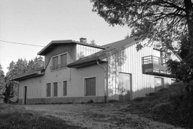 Vue générale de la fromagerie de la Halle, à Prémanon. © Région Bourgogne-Franche-Comté, Inventaire du patrimoine