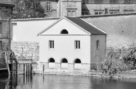 Logement du fontainier en 1990. © Région Bourgogne-Franche-Comté, Inventaire du patrimoine