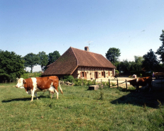 Bâtiment d'habitation : vue d'ensemble de trois quarts gauche. © Région Bourgogne-Franche-Comté, Inventaire du patrimoine