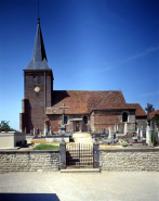 Façade latérale droite. © Région Bourgogne-Franche-Comté, Inventaire du patrimoine