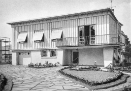 Exemple de construction dans les années 1950 : maison (non localisée). © Région Bourgogne-Franche-Comté, Inventaire du patrimoine
