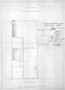 Ville de Dole. Tannerie appartenant à M. Boichut. Plan du second étage. © Région Bourgogne-Franche-Comté, Inventaire du patrimoine