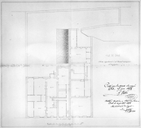 Maison appartenant à Mr Thurel [...] Plan du premier étage. © Région Bourgogne-Franche-Comté, Inventaire du patrimoine
