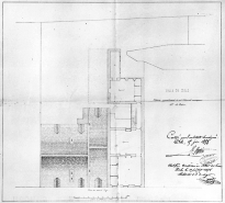 Maison appartenant à Mr Thurel [...] Plan du second étage. © Région Bourgogne-Franche-Comté, Inventaire du patrimoine