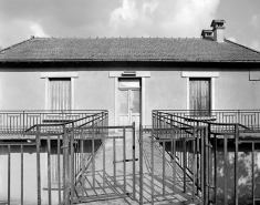 Façade antérieure du logement d'ouvriers. © Région Bourgogne-Franche-Comté, Inventaire du patrimoine