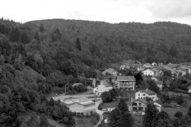 Vue d'ensemble depuis le sud. © Région Bourgogne-Franche-Comté, Inventaire du patrimoine
