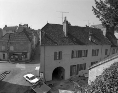 Façade postérieure en vue plongeante. © Région Bourgogne-Franche-Comté, Inventaire du patrimoine